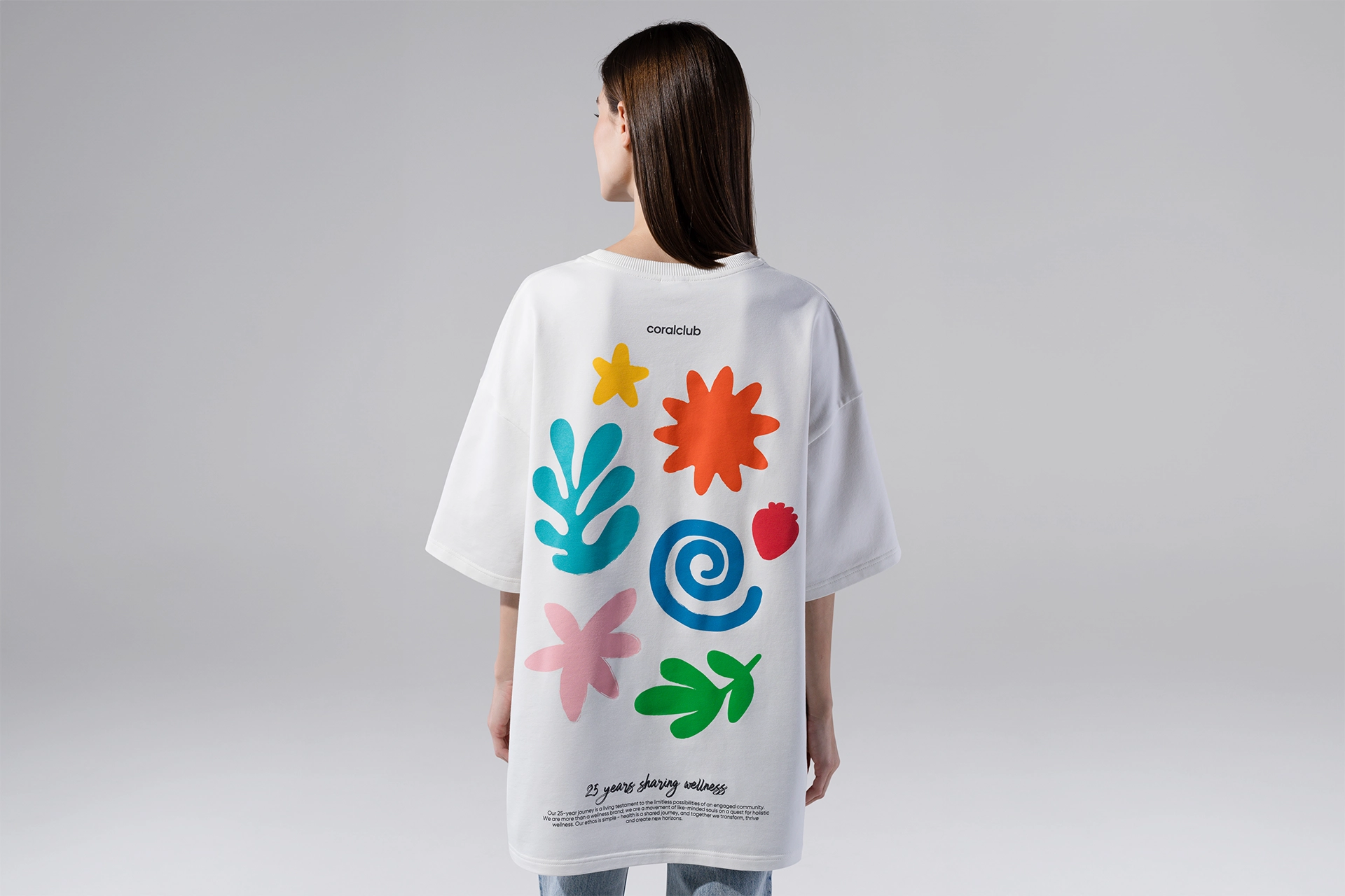 T-shirt "25th anniversary" milk